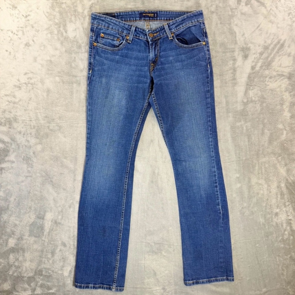 Levi's Blue Denim '524' Too Superlow Jeans